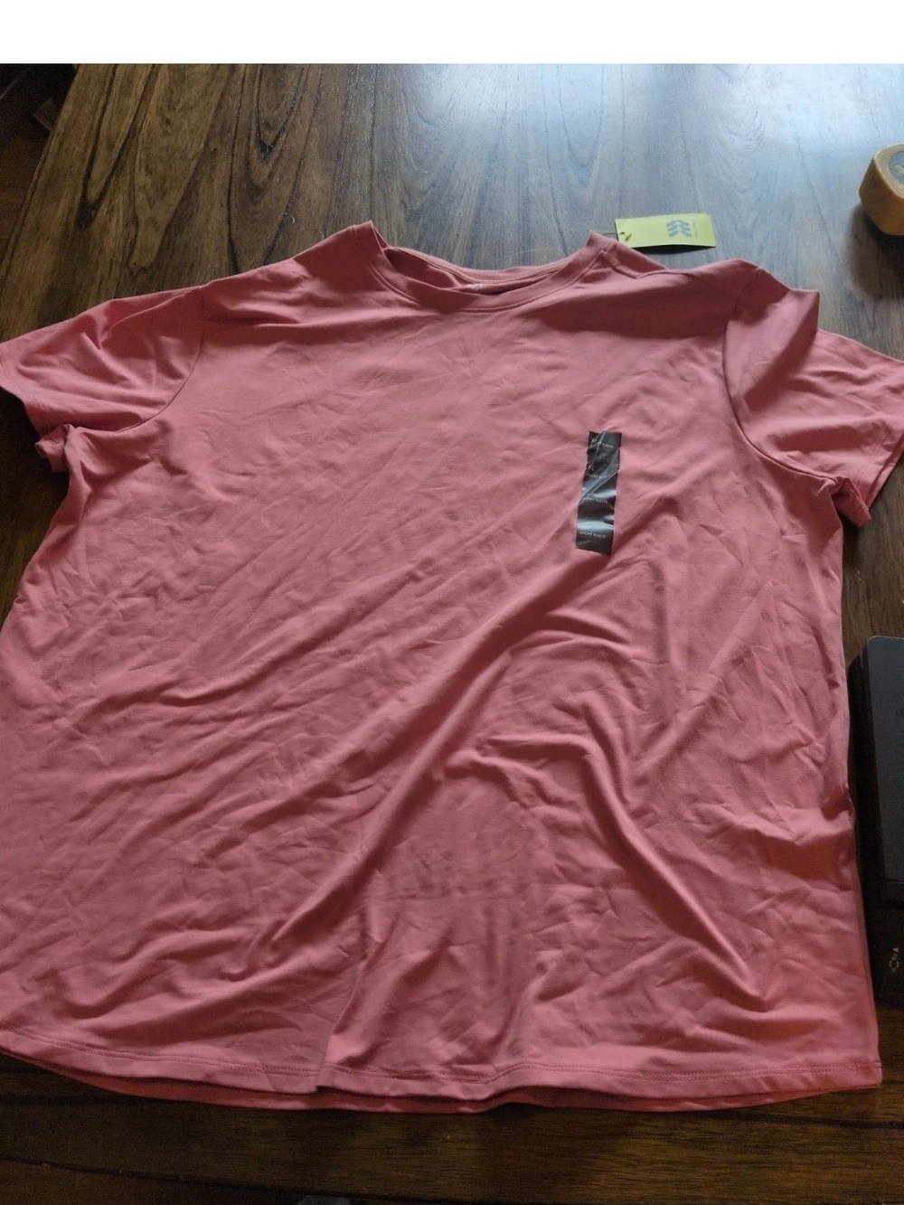 all in motion Men's Coral Crewneck Short Sleeve Tee